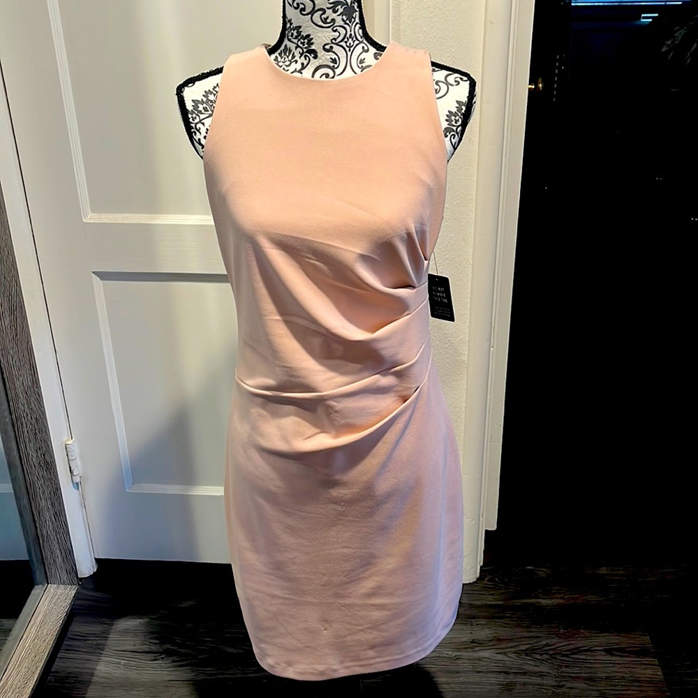 Pink sleeveless dress
